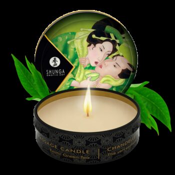 Mini bougie de massage - Zenitude Thé vert exotique