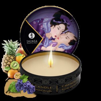Mini bougie de massage - Libido Fruits exotiques