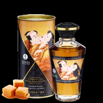 Huile chauffante aphrodisiaque - Baisers caramel