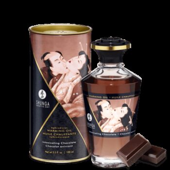 Huile chauffante aphrodisiaque - Chocolat enivrant 100ml