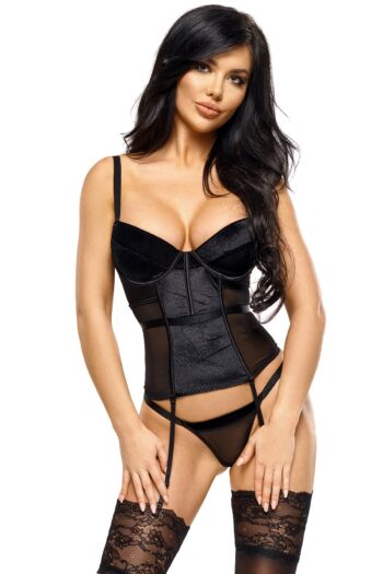 Monica Corset - Noir