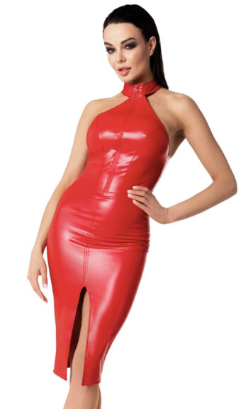 F354 midi robe Orgia Rouge