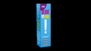 Slide and vibe ! Lubrifiant à base d'eau avec vibration