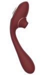 Stimulateur Clitoridien Vibromasseur Point G 2-en-1 DINA Bordeaux