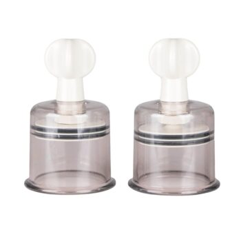 Easytoys Fetish - Tepelzuigers 2 Stuks - Groot