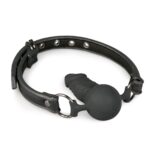 Easytoys Fetish - Ball gag met siliconen bal