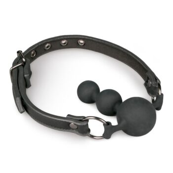 Easytoys Fetish - Balknevel met siliconen kralen - Zwart