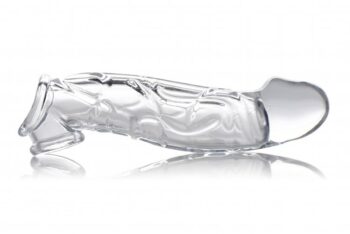 Size Matters - Clear Extender Gebogen Penissleeve