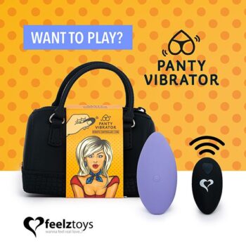 FeelzToys – Panty Vibe Panty Vibrator – Paars