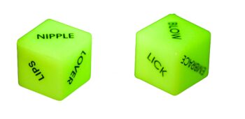 Love Dice Glow in the Dark Set - Engelse versie