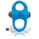 The Screaming O - Charged Yoga Vibe Ring Blauw