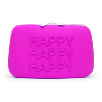 Happy Rabbit – HAPPY Opbacergzak Met Rits – Groot Paars