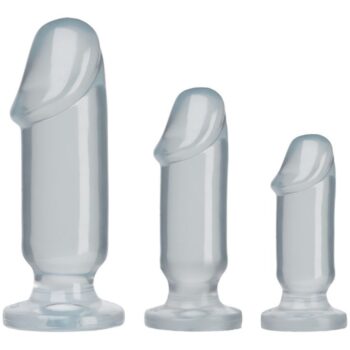 Doc Johnson - Crystal Jellies Anal Starter Kit - Transparant