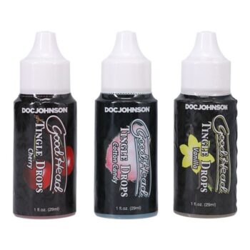 Doc Johnson - GoodHead Tingle Drops 3 smaken - 29 ml