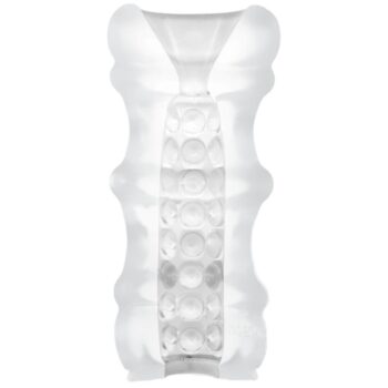 Doc Johnson - Mood ULTRASKYN Stroker Pleaser Massage Beads - Wit