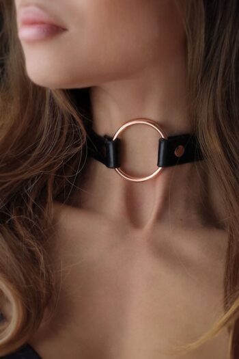 Rosy Gold - Choker - Zwart