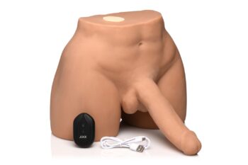 JOCK - Automatisch Knijpende & Vibrerende Masturbator - Medium