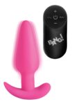 BANG! - Vibrerende Anaalplug met Afstandsbediening - Roze