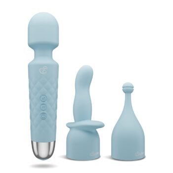 EasyToys – Wand Collection Mini Wand Vibrator – Blauw