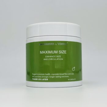 Maximizers by Viamax - Maximum Size - 60 Capsules