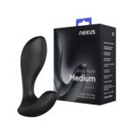 Nexus - Duo Remote Control Beginner Butt Plug Medium - Zwart